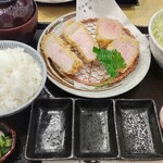 とんかつ中村 - 食べくらべロース&ヒレカツ定食