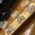 Kominka Baru Tamari - 日本酒飲み比べ