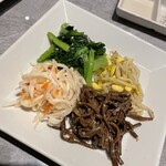 大徳壽 - 前菜のナムル