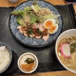 Ikeya Shokudou - 蒸し鶏定食