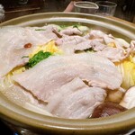 葱や平吉 - 豚肉が更に良いお出汁になって美味しかったです