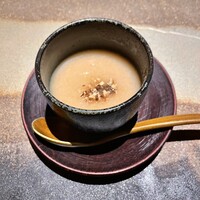 厳選焼鳥 一石三鳥 本店 - 大根のポタージュ