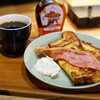 ザ・シティ・ベーカリー - BREAKFAST フレンチトースト (￥968)、SET DRINK (＋￥220)