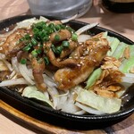 肴菜や 輝月  - せせりスタミナ焼きヾ(＾。^*)