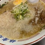 銀座 元楽 - 正油味元ラーメン＋半ぶためし1070円