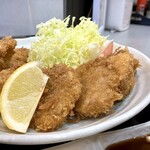 Sagaya - 日替りランチ 豚ヒレとかき盛りの豚ヒレ