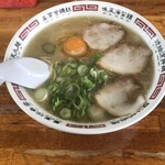 長浜ラーメン タローちゃん - 月見ラーメン