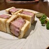 麻里布珈琲 ROASTER - 料理写真:奇跡の厚切りかつサンド