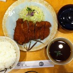 タケ馬 - ロースカツ定食