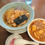 Chuuka Ousama - 安いっ！王様ラーメンBセットミニ麻婆丼700円