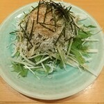 Kaisendokoro Sushitsune - じゃこと水菜のサラダ