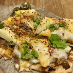 アロハテーブル - パイナップルののったピザ！