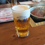 Asahi Biru En - 生ビールです