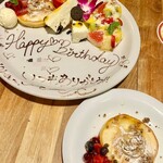 アロハテーブル - 可愛いデザートプレート、センスのある盛り付けで出して下さいました✨