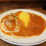 インドカレー茶屋 にきる - にきるランチ（コフタカレー・チキンカレー）