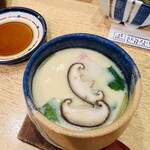 千寿司 - 茶碗蒸し