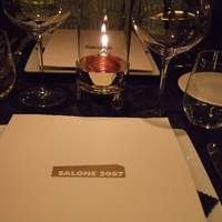 SALONE 2007 - メニュー