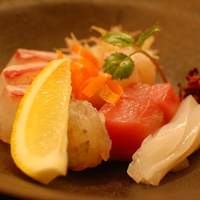 割烹 やました - 刺身の盛り合わせ