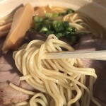 つけめん・らーめん活龍 - 濃厚雲丹そば　麺