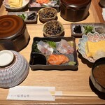 だし処 船場山本 - 昆布締め御膳