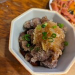 須賀乃湯 - 砂肝揚げポン酢