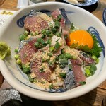 Katsuo Sutando - ゴマ鯖丼@¥858