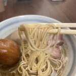 煮干そば 藍 - 濃い煮干しそば