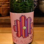 炊き餃子と九州の炉端酒場 晴レトキ - 日本酒(日本泉、純米吟醸ひやおろし)