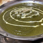 ドアリカプレス - ほうれん草チキンカレー＠④