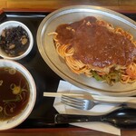 やまふじ - カツスパ(ナポリタン)900円