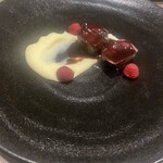 Bistro Kojiya - 蝦夷鹿のロースト。フランボワーズソースがたまりません。