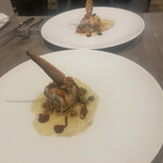 Bistro Kojiya - 子牛のバターとバルサミコソースがホウボウの旨味を引き立てていました。