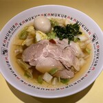 doutomborikamukura - 煮玉子ラーメン