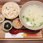 いつでも朝ごはん - ゆしどうふセット