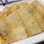 松屋 - 豚バラ焼肉 (タレをかけた後)