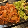 鳥楽酒場 - 豚キムチ定食