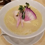 Ginza Kagari - 鶏白湯soba大盛1350円