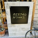 Yoyogihachimaｎ BISTRO NONKI - 看板