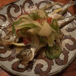 祐天寺 Bob - ししゃもの南蛮漬け