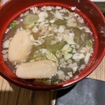 ぎょうざ処 高辻 亮昌 - 味噌汁