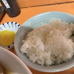 Juuhachiban - 醤油ﾁｬｰｼｭｰﾒﾝｾｯﾄ(餃子、小ﾗｲｽ)