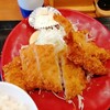 かつや - 料理写真:海老とロースカツ定食 935円