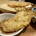 Tempura No Yama - 豚ロース天はデカくて重め