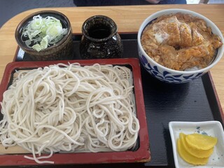 Itsusa an - もりそば&ミニカツ丼