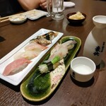 Sushi Shun - 握り５種他