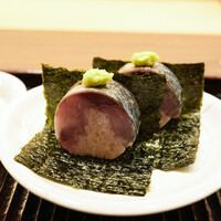 鎌倉 北じま - 鯖の棒寿司海苔巻き（おかわり