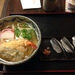 Bicchuu Teuchi Udon Oonishi - 天ぷらうどんとままかり寿司