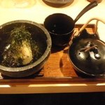 Kushiyaki Ichiba - 石焼茶漬け。絶品です。