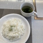 丸坂山田農園 - ご飯普通盛り