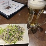 韓国料理ジャンチ村 - センマイ刺し